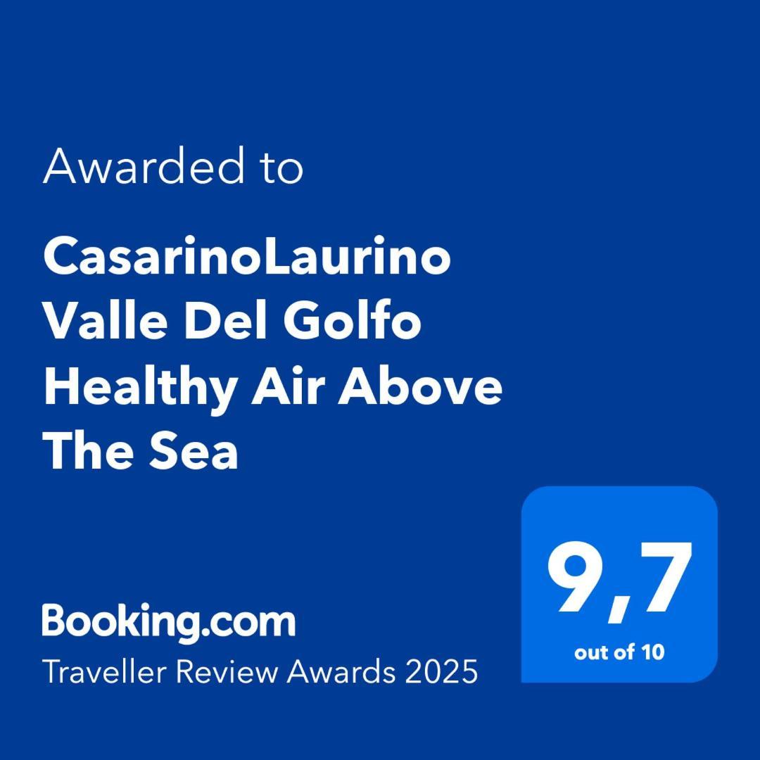 Casarinolaurino Valle Del Golfo Healthy Air Above The Sea Uscio Exterior foto